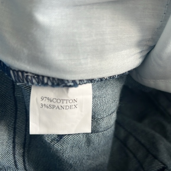 🔹 Swank A Posh Polka Dot Denim Shorts with Crystal Embellishments - Picture 5 of 5